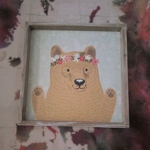 Pillowfort Festival Bear Wall Decor
